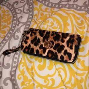 Cheetah Print Clutch Wallet